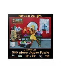 SunsOut Hattie's Delight 500 piece Jigsaw Puzzle for Adults