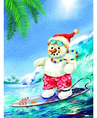 SunsOut Surfin' Santa 300 piece Jigsaw Puzzle for Adults Christmas