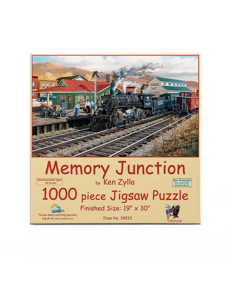 SunsOut Memory Junction 1000 piece Jigsaw Puzzle for Adults