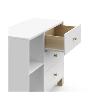 Storkcraft California 3 Drawer Combo Dresser