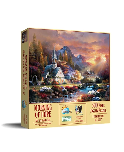 SunsOut Morning of Hope 500 piece Jigsaw Puzzle for Adults