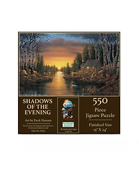 SunsOut Shadows of the Evening 550 piece Jigsaw Puzzle for Adults