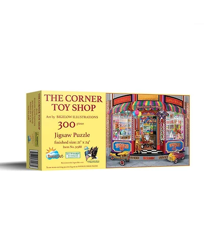 SunsOut The Corner Toy Shop 300 piece Jigsaw Puzzle for Adults