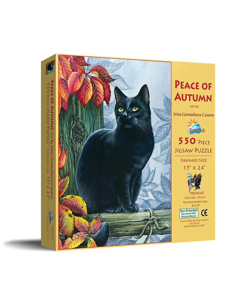 SunsOut Peace of Autumn 550 piece Jigsaw Puzzle for Adults