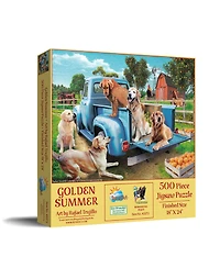 SunsOut Golden Summer 500 piece Jigsaw Puzzle for Adults