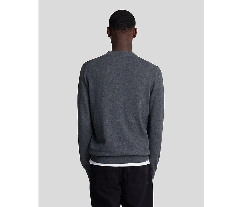 Lyle & Scott Men's Cotton Merino Crew Neck Sweater
