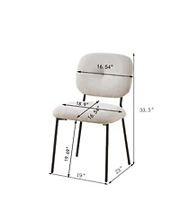 Streamdale Furniture Upholstered Dining Chairs - Set of 2