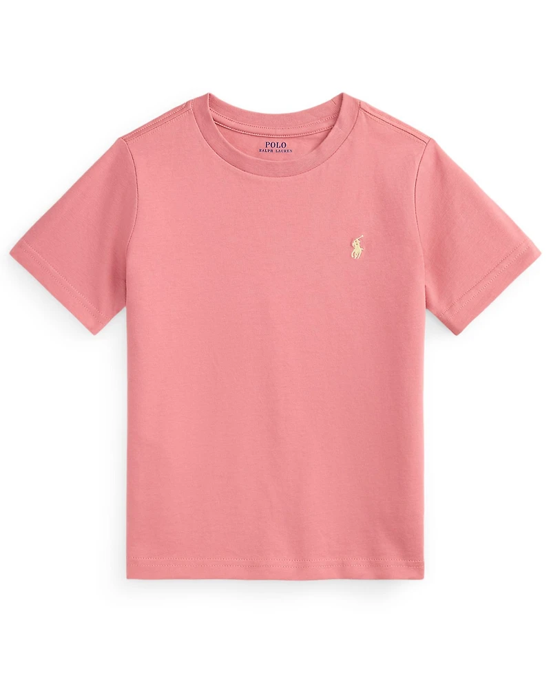 Polo Ralph Lauren Toddler and Little Boys Cotton Jersey Crewneck T-Shirt