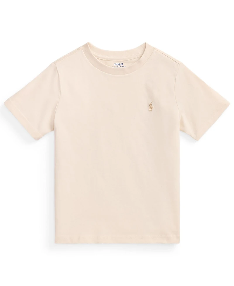 Polo Ralph Lauren Toddler and Little Boys Cotton Jersey Crewneck T-Shirt