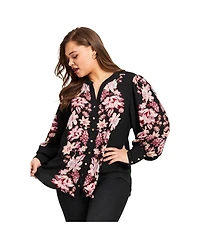 Avenue Women's Sofia Long Sleeve Blouse