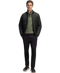 Boss by Hugo Men's Water-Repellent Padded Bomber Jacket
