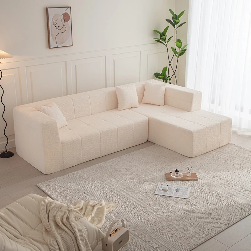 Streamdale Furniture Modular L-Shaped Sectional Sofa with Chaise