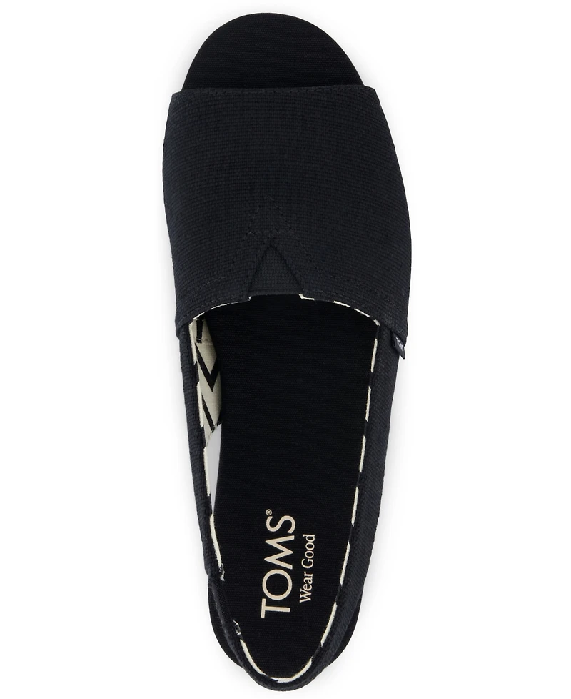 Toms Women's Alpargata Slingback Flat Sandals