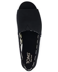 Toms Women's Alpargata Slingback Flat Sandals