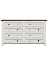 Streamdale Furniture Farmhouse 8-Drawer Tall Chest