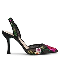 Betsey Johnson Women's April Floral Stiletto Pumps