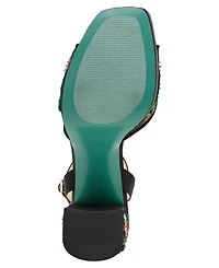 Betsey Johnson Women's Kenni Ankle Strap Dress Sandals