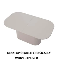 Streamdale Furniture 63" Dining Table & 4 Cushioned Chairs