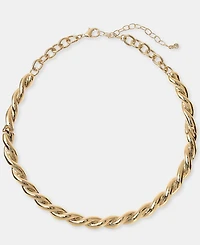 On 34th Twist Collar Necklace, 16" + 3" extender, Macy's Exclusive