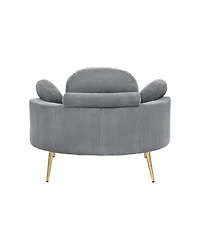 Streamdale 43" Grey Comfortable Chair - Meeting, Living, Bedroom