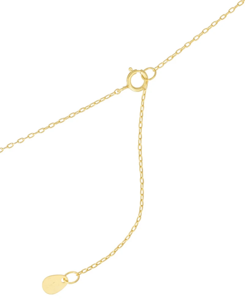 Macy's Cubic Zirconia Two Hearts Pendant Necklace