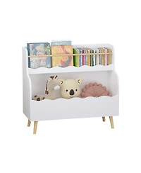 Streamdale Furniture Streamdale Kids Bookcaes, Children Book Organizer, toy Storage Cabinet Organizer, White