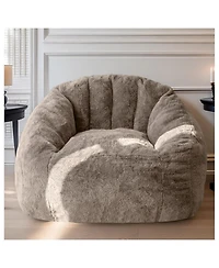 Streamdale Furniture Armrest Bean Bag Chair - High-Density Foam