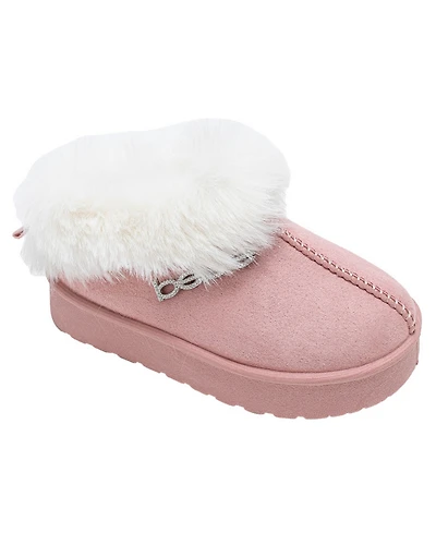Bebe Toddler Girls' Rhinestone Detail Slip-On Clogs