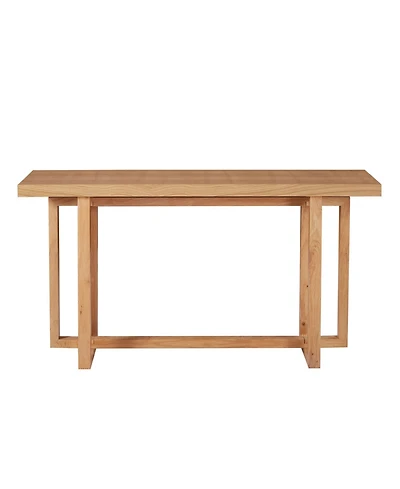 Streamdale Furniture Mdf Console Table - Narrow Entryway/Hallway - Oak