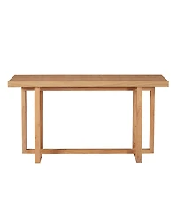 Streamdale Furniture Mdf Console Table - Narrow Entryway/Hallway - Oak