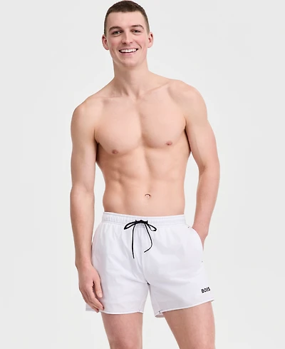 Boss by Hugo Men's Bay 5" Stretch Swim Trunks