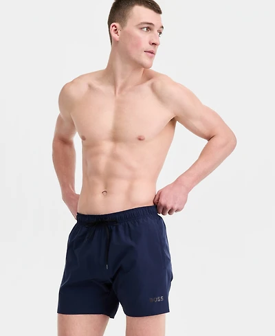 Boss by Hugo Men's Bay 5" Stretch Swim Trunks