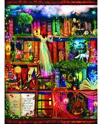 SunsOut Treasure Hunt Bookshelf 1000 piece Jigsaw Puzzle for Adults