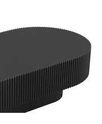 Streamdale Furniture Elegant Oval Coffee Table