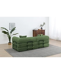 Streamdale Furniture Streamdale Corduroy Convertible Sleeper Sofa Bed