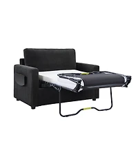 Streamdale Furniture Sofa Bed Sleeper with Foldable Table, Usb Ports