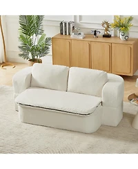 Streamdale Furniture Streamdale Convertible Sleeper Sofa Bed Futon Couch
