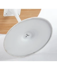 Streamdale Furniture 42.1" Oak Tulip Dining Table (Seats 4-6)