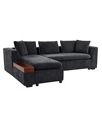 Streamdale Furniture 93.7" L-Shaped Sectional Sofa with Storage