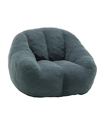 Streamdale Furniture Tufted Bean Bag Chair with Memory Foam