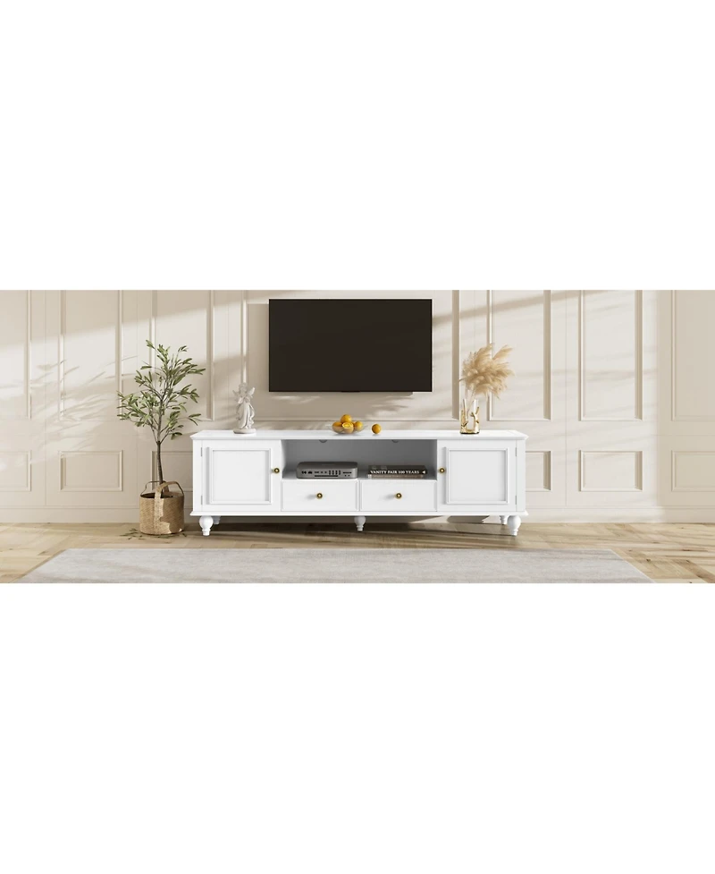 Streamdale Furniture 70.9" Modern Tv Stand - Entertainment Center with Storage