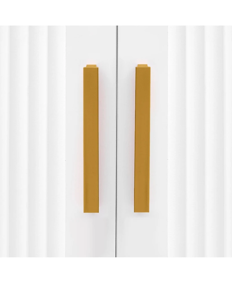 Streamdale Furniture Tv Stand for 65+ Inch Tv, Modern Entertainment Center with Storage