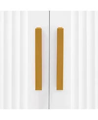 Streamdale Furniture Tv Stand for 65+ Inch Tv, Modern Entertainment Center with Storage