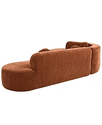 Streamdale 122" Extra Large Curved Sectional Sofa