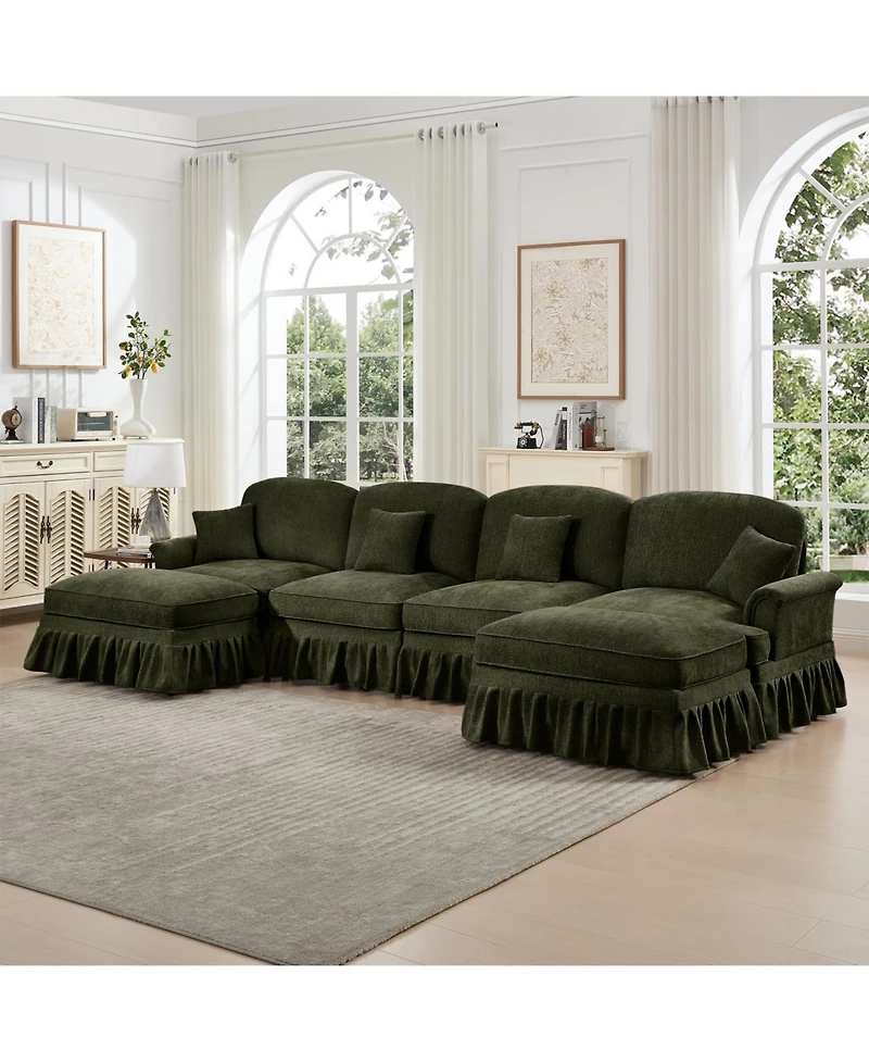 Streamdale Furniture Streamdale Classic U-Shape Sectional Sofa