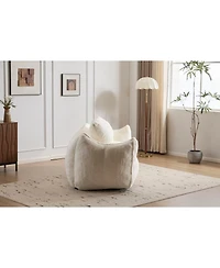 Streamdale Furniture Giant Bean Bag Couch, Ultra Soft Fluffy Loveseat Sofa