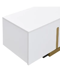 Streamdale 66.7" Light Luxury Tv Stand for TVs up to 70 Inches