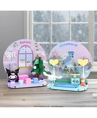 Hamee Sanrio Hello Kitty and Friends Holiday Collection Cute Building Block Set Fan Gift, Birthday, Stress Relief, Party Favor, Collectible Toy