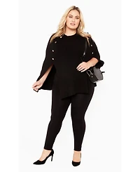 Avenue Women's Olivia Button Cape Jackets