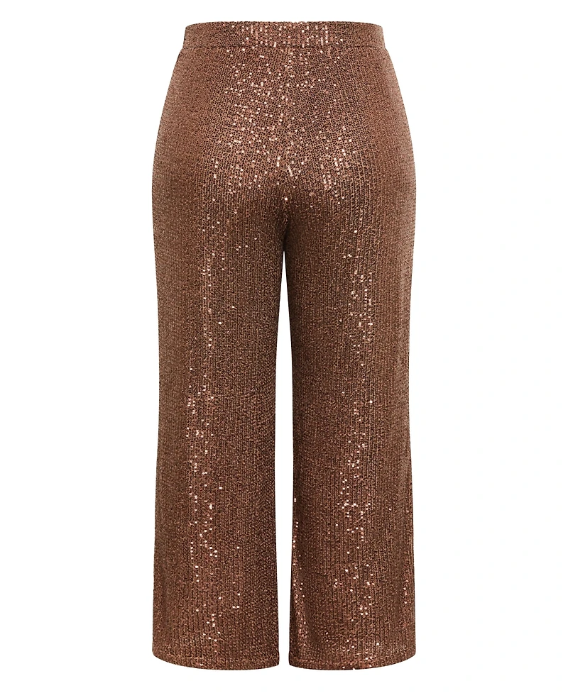 City Chic Women's Avery Sequin Pant